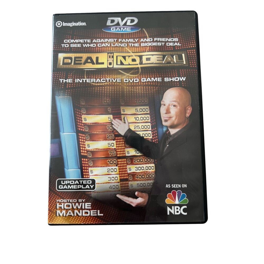 2006 Deal or No Deal: Interactive DVD Game Show NBC Trivia Games Howie Mandel